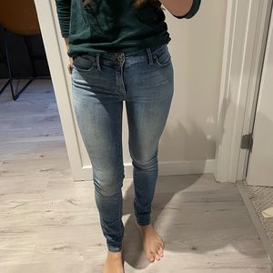 Lucky brand jeans size 00/24- Hayden skinny